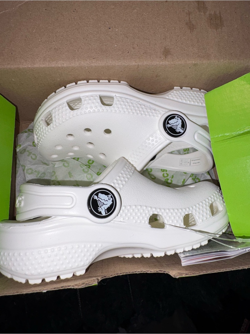 Kids White Clog Sandals - Comfortable Slip-On Shoes
